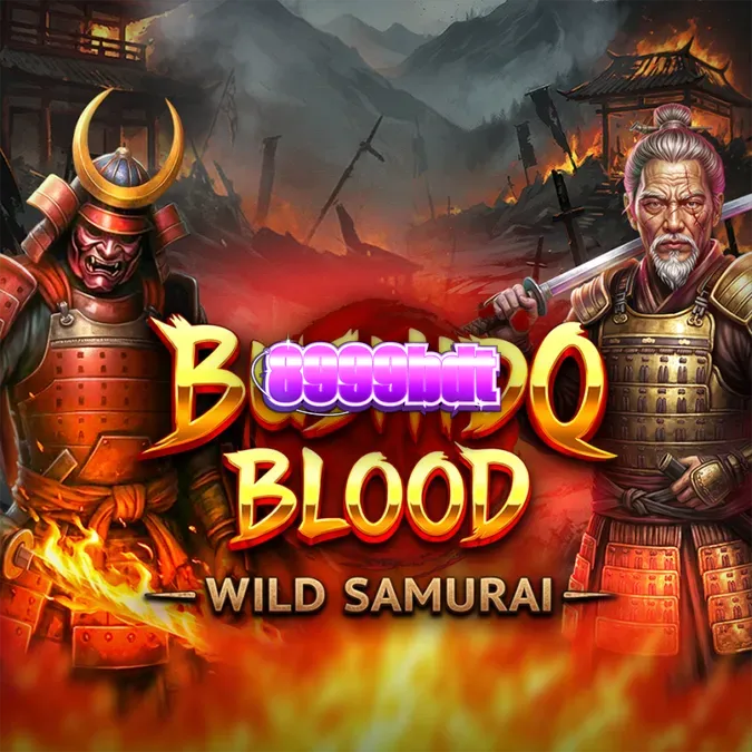 Bushido Blood স্লট গেমের সামুরাই থিমযুক্ত ইন্টারফেস